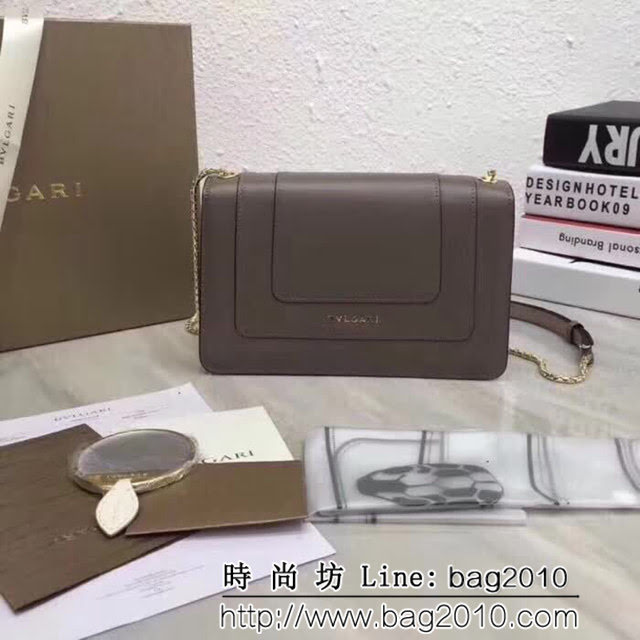 BVLGARI寶格麗 進口牛皮系列 時尚百搭 單肩斜挎包 39174 FYD1132